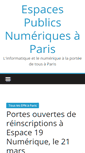 Mobile Screenshot of epn-paris.org