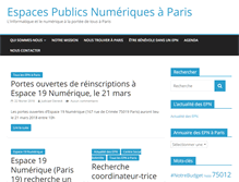 Tablet Screenshot of epn-paris.org